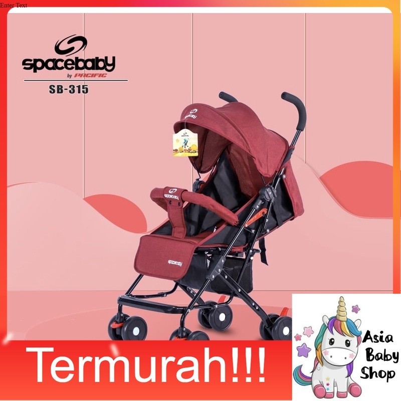 Stroller Baby Spacebaby SB315 SB-315 Kereta dorong bayi cabin size