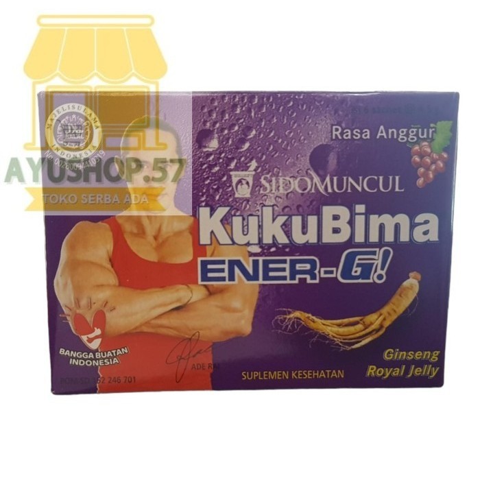 

KUKUBIMA ENER-G GINSENG ROYAL JELLY - ANGGUR - AYUSHOP57