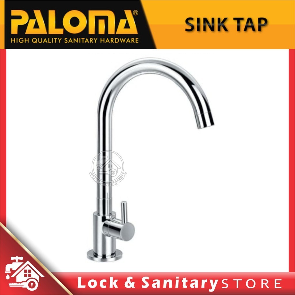 Kran Sink PALOMA FCP 1861 Kran Cuci Piring Kran Wastafel Dapur Kran Sink Angsa
