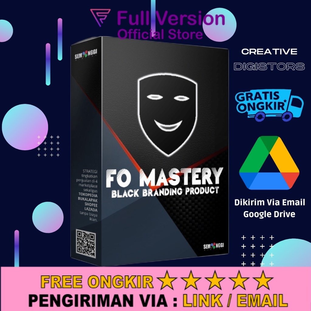 Feik Order FO MASTERY - Black Branding Product Lengkap