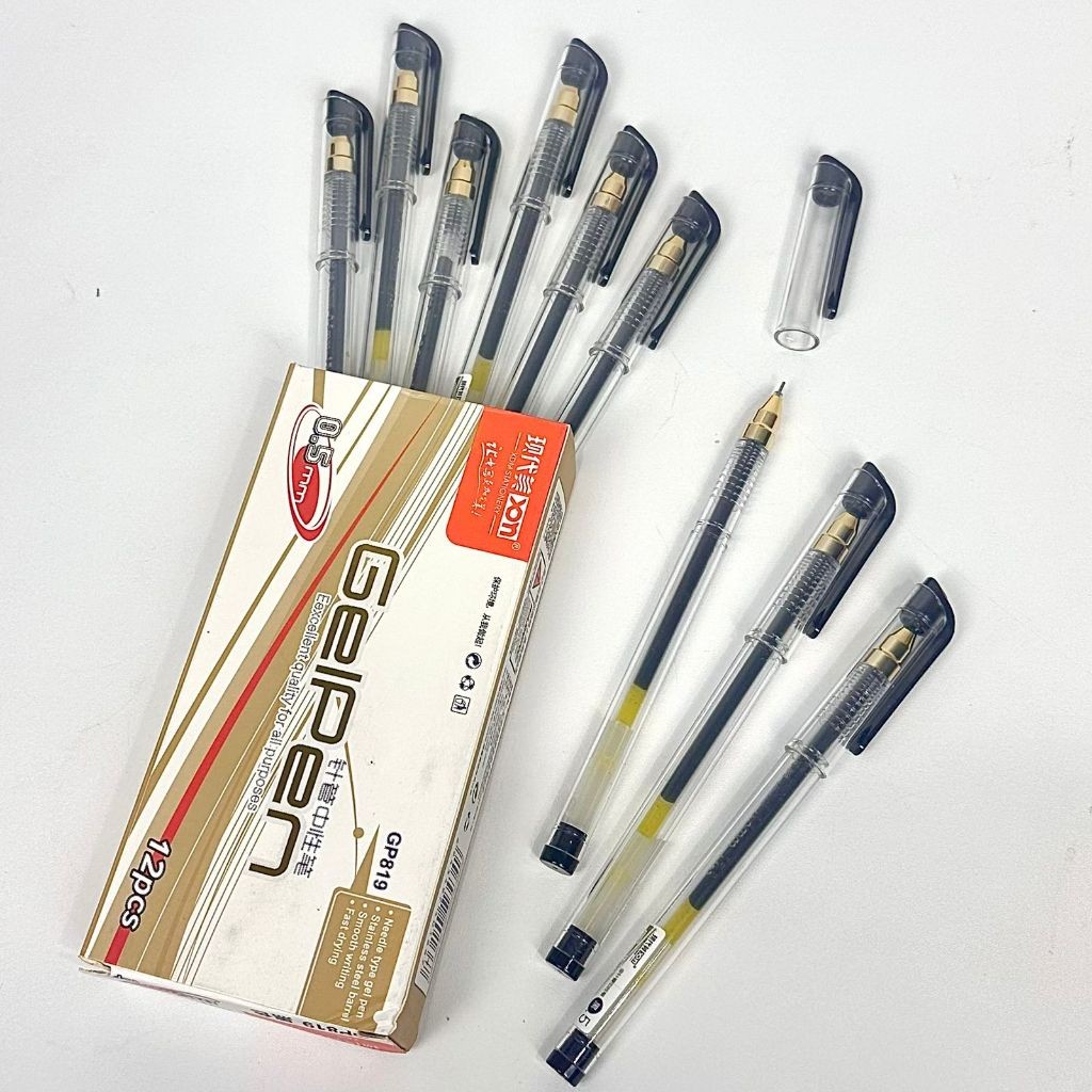 

HD Pen Gel 0.5mm / Balpen / Pena / Pulpen / Ballpoint Tinta Hitam