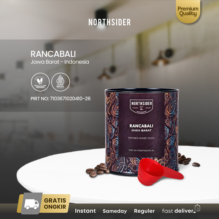 

Roux Northsider Kopi arabika Rancabali Honey Soju coffee - 100g, Biji Kopi