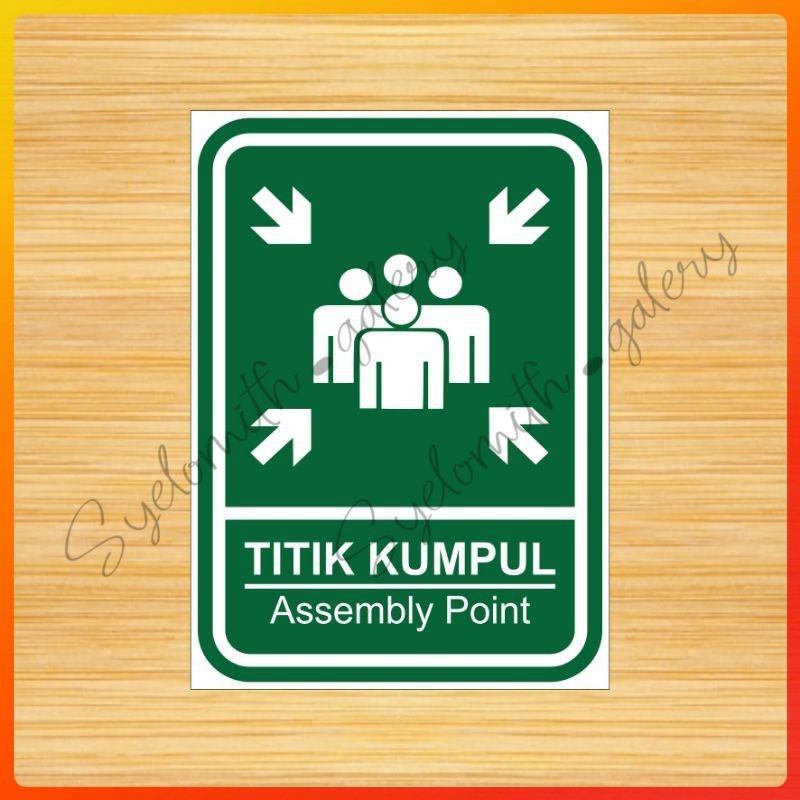 

Stiker Titik Kumpul Waterproof - Colorfulolshop 12