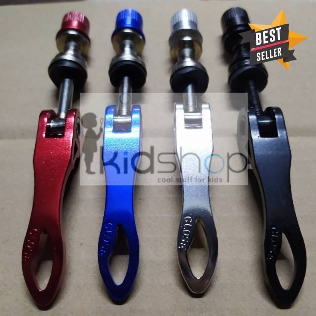 [KID] Quick Release Seatpost Sepeda Alloy Aluminium New QR