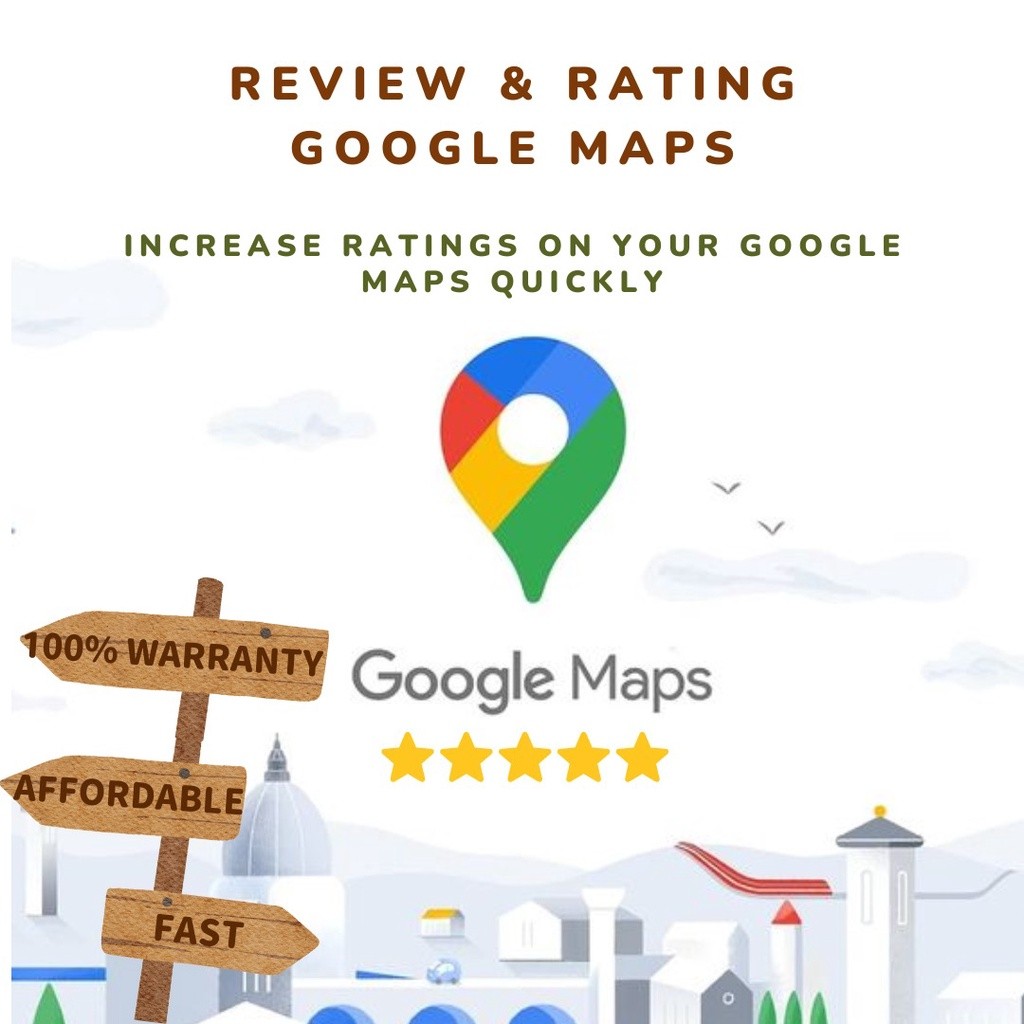 Review / Rating / Ulasan Gmaps Permanen Real Human MURAH