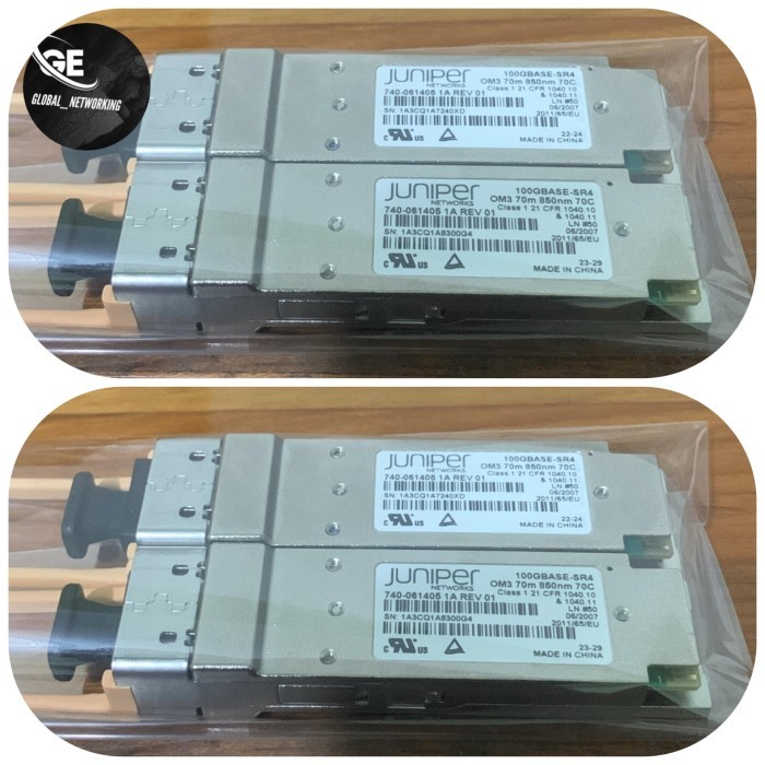 QSFP 100G SR4 Juniper QSFP 100GBASE SR4 OM3 70m