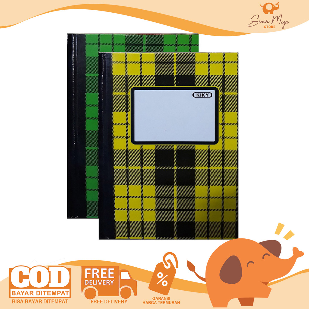 

Kiky Oktavo Hard Cover A6 300 Lembar Buku Catatan / Agenda Bergaris Kecil