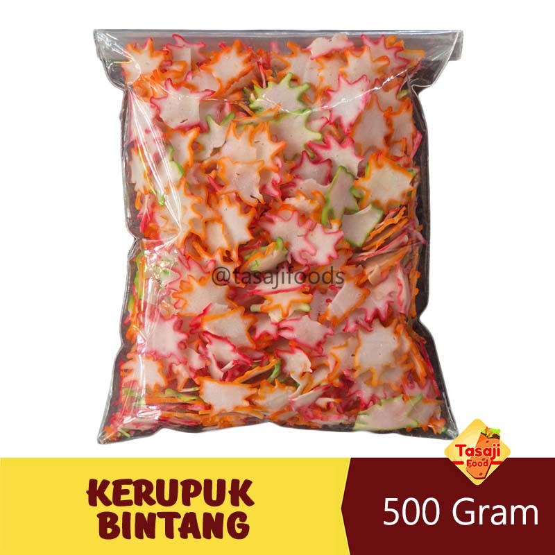

Kerupuk Bintang 500 Gram Bahan Seblak