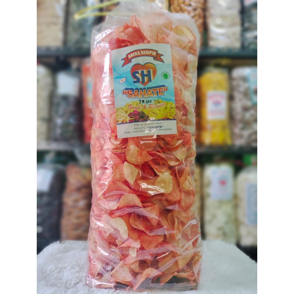 

KERIPIK SINGKONG BUMBU BALADO 1KG