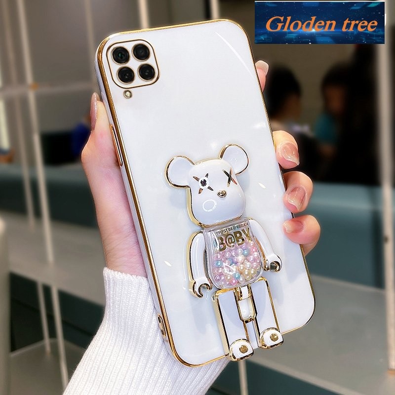 Casing HP huawei nova 7i huawei nova7 i Case Partikel corong pasir hisap berlapis lembut silikon pel