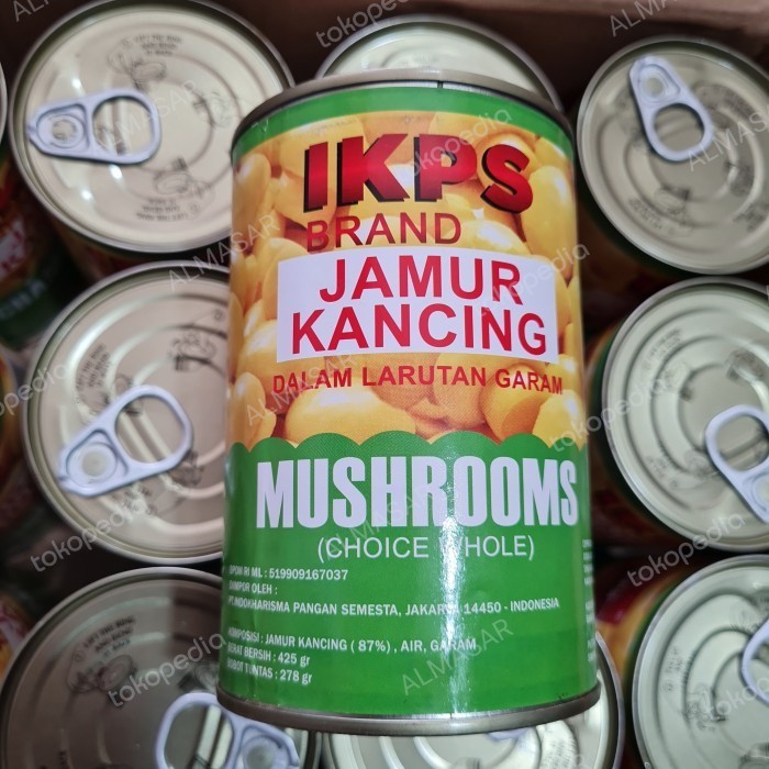 

jamur kancing kaleng 425 gr