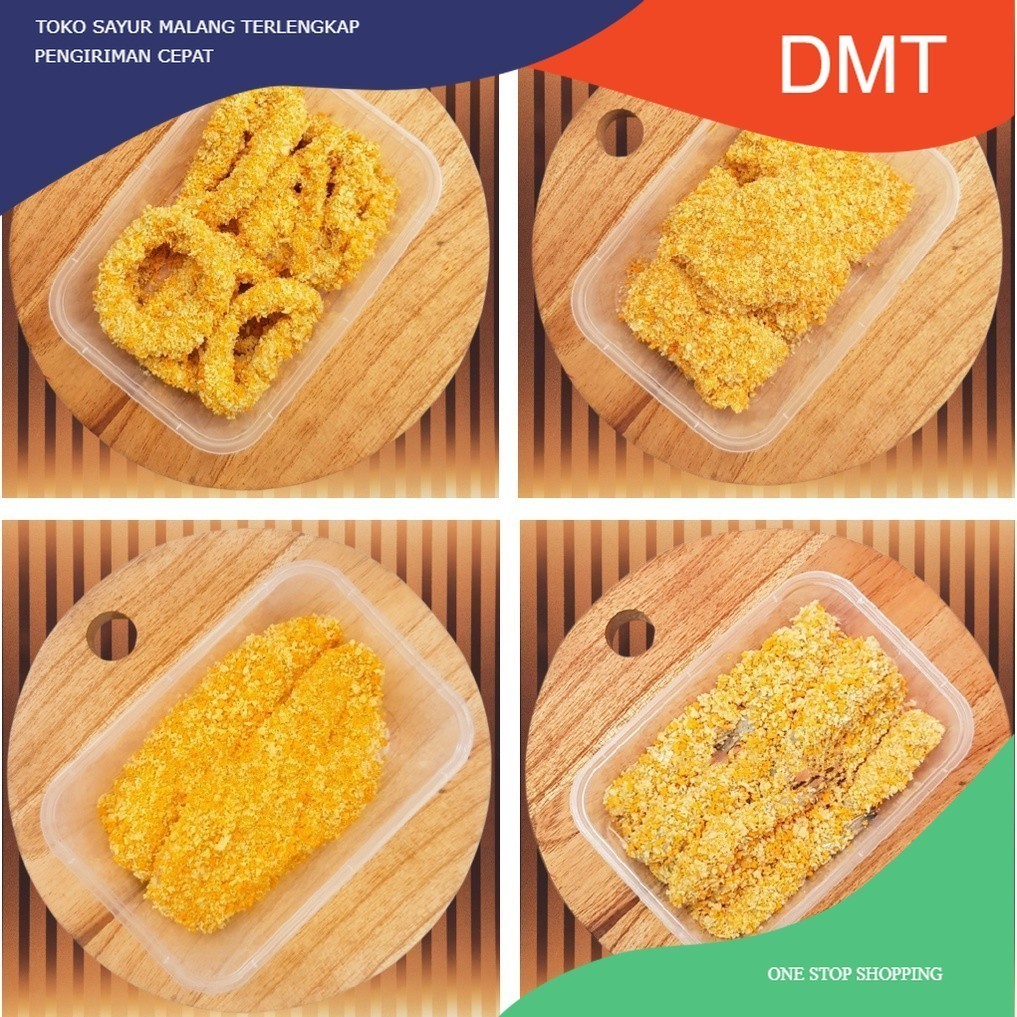 

Menu Katsu Lauk Siap Goreng / Katsu Ayam Katsu Udang Katsu Dori Katsu Cumi Siap Goreng