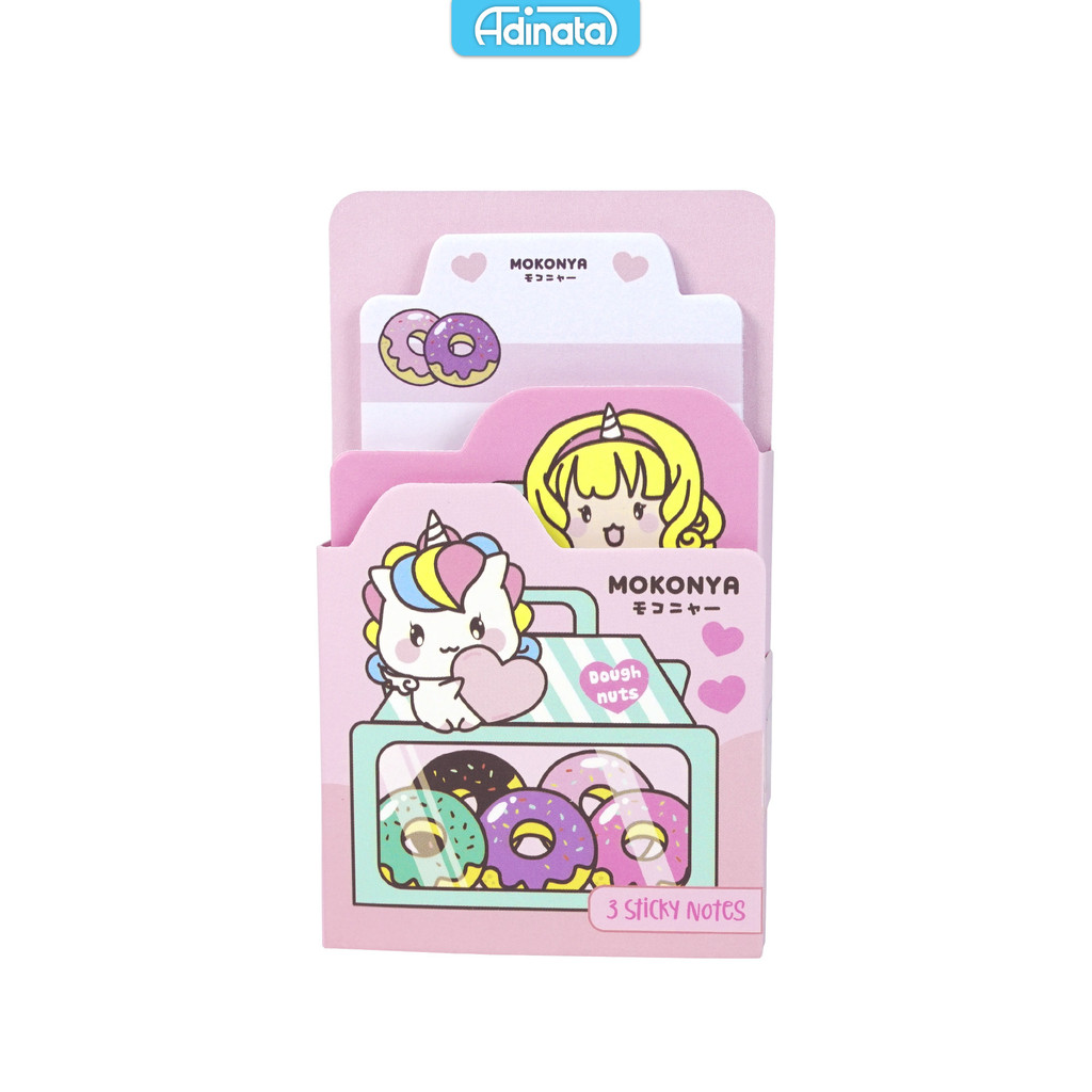 

Mokonya Standing Sticky Notes 2450-4616 memo lucu / notes / stand memo