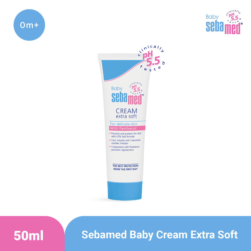 Baby Cream Extra Soft  - Krim Bayi untuk Kulit Sensitif, Eksim, dan Alergi