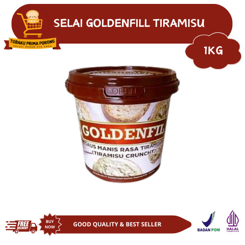 

GOLDENFIL TIRAMISU CRUNCHY 1KG - ANEKA VARIAN RASA GOLDENFIL CRUNCHY