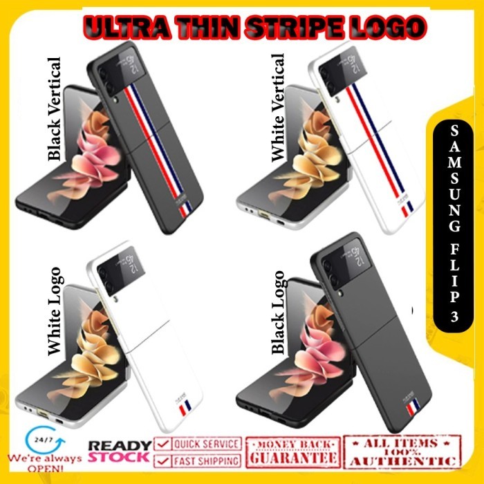 Case Samsung Galaxy Z Flip 3 FLIP3 Ultra Thin Stripe Casing