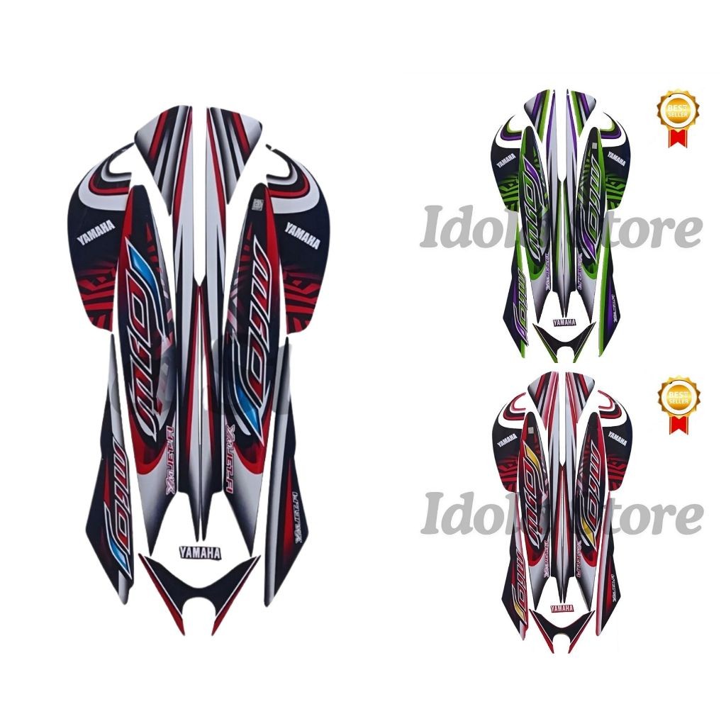 Stiker Striping Mio J 2013 - List Stiker Standar Mio J 2013 - Striping Standar Mio J 2013