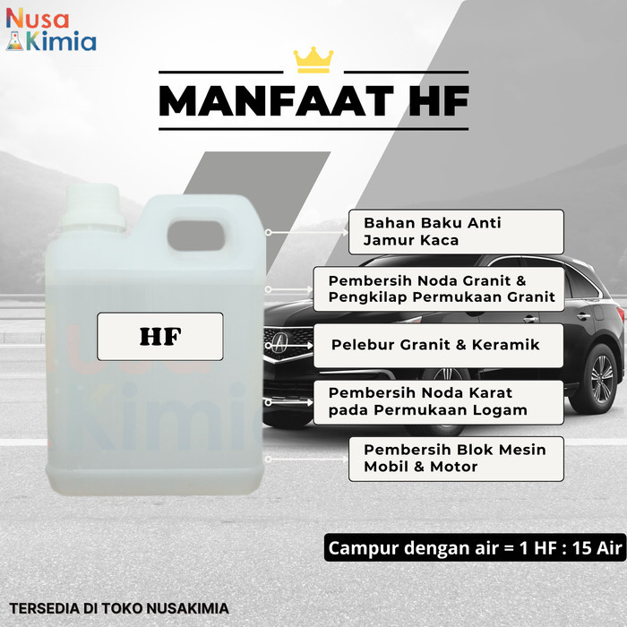 HF Hydrofluc Acid 1 Kg
