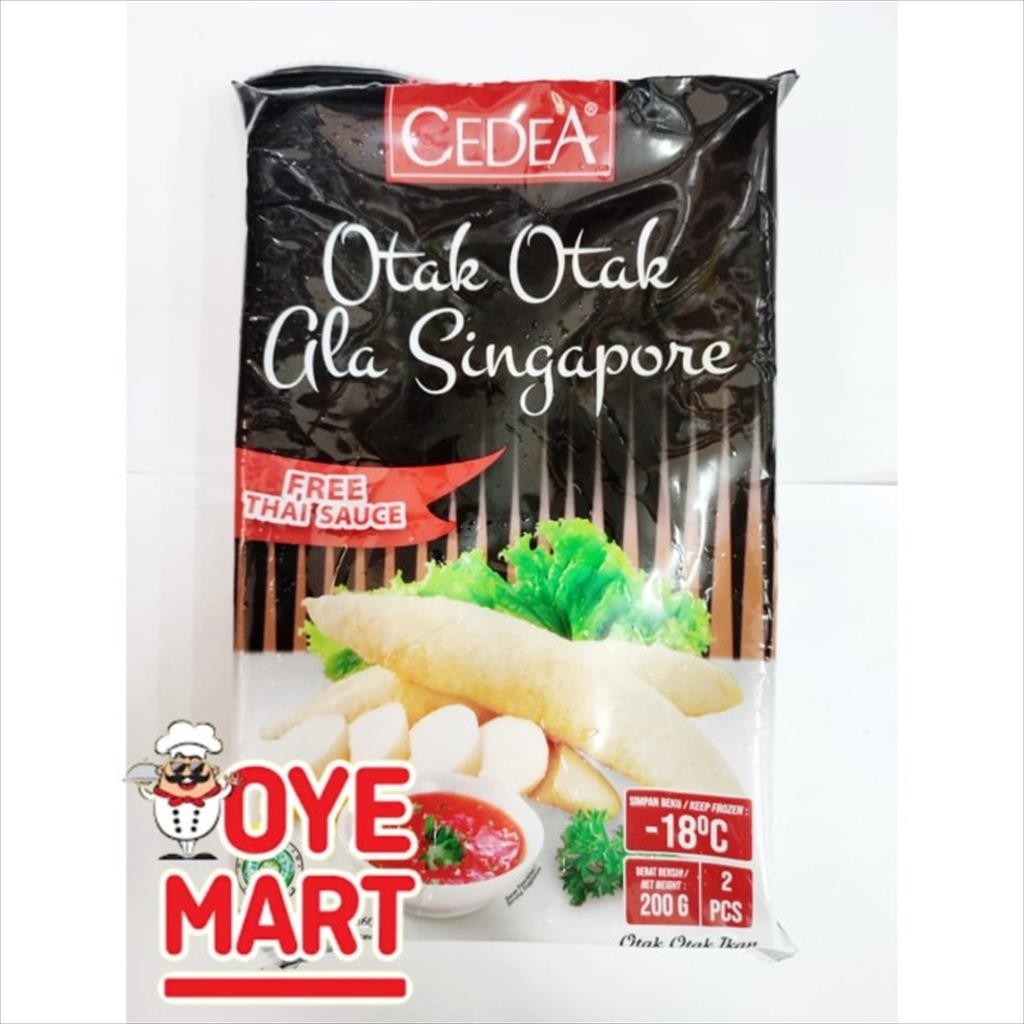 

CEDEA OTAK OTAK SINGAPORE 200GR ISI 2 PCS