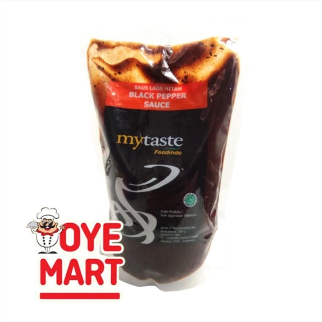 

MYTASTE BLACK PEPPER SAUCE 500GR / SAUS LADA HITAM