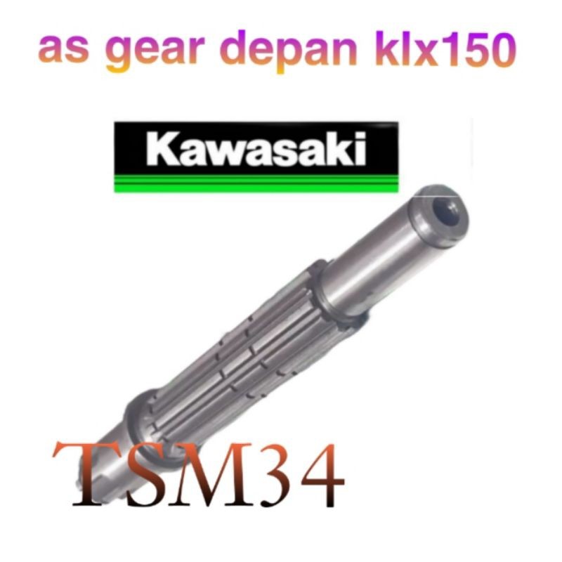 as gear depan klx150 as gear depan Kawasaki KLX150