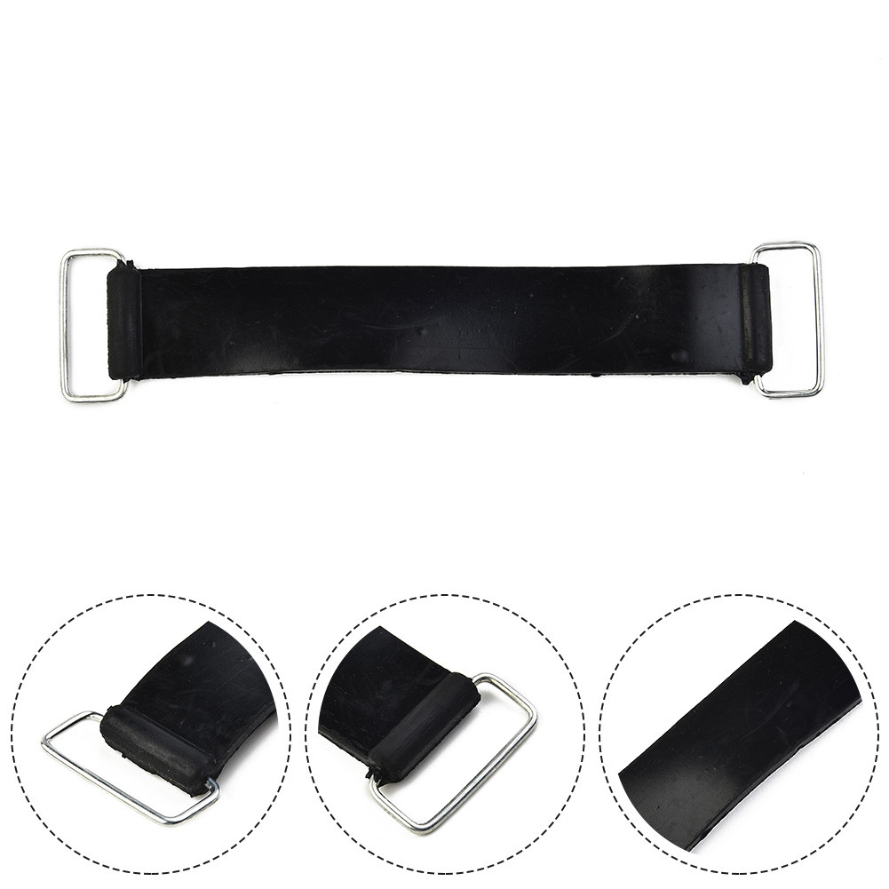 2Pcs Battery Strap Holder Belt Motorcycle Stretchable Rubber Band Strap For Honda-Yamaha For Suzuki 