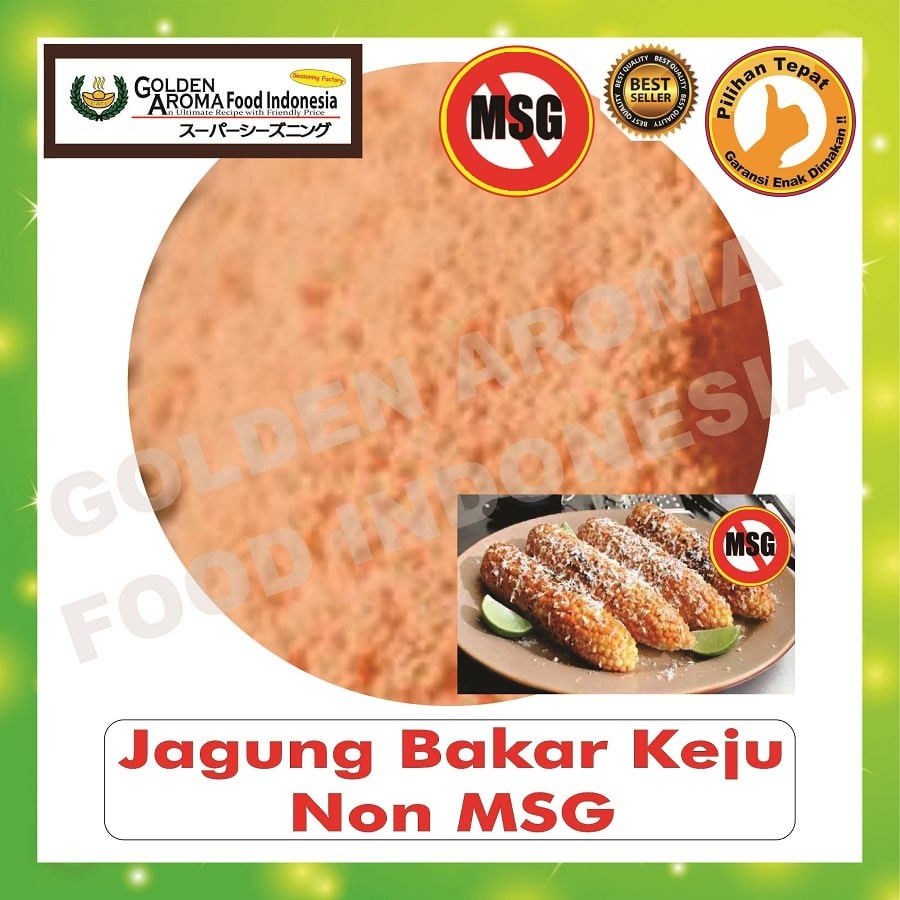 

Bubuk Tabur Rasa Jagung bakar Keju non MSG 70gr Bumbu Serbaguna Enak Murah Halal Seasoning Powder