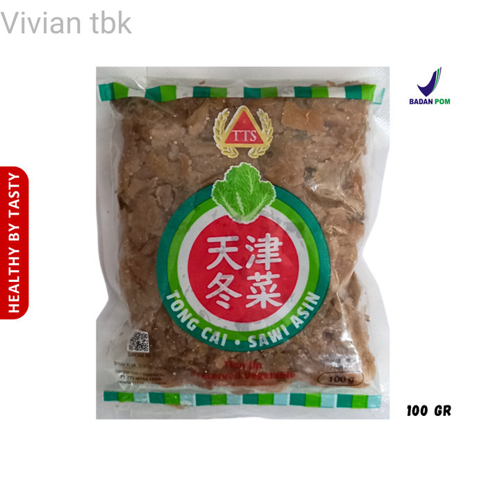 

vv Sayur Asin Tong Cai 100g Tongcai Dongcai Sawi Asin Preserved Vege - TongCai 100 gr