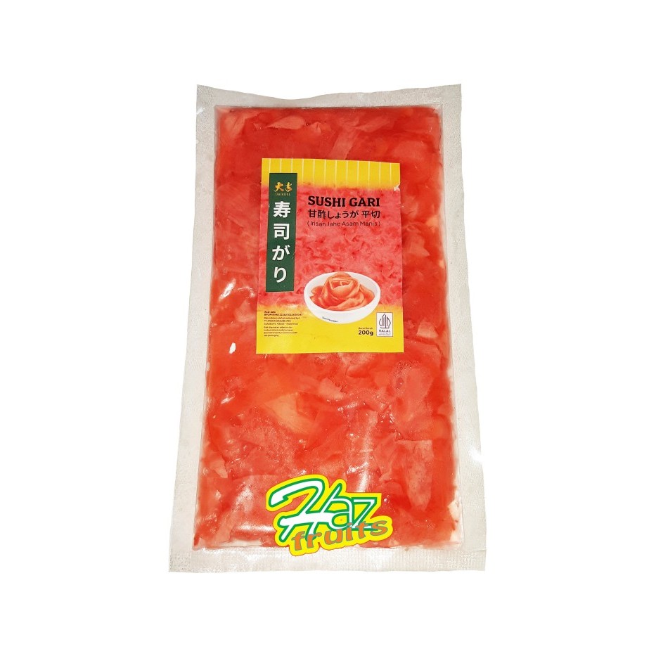 

Daikichi Sushi Gari Red | Acar Jahe Merah 200 Gram