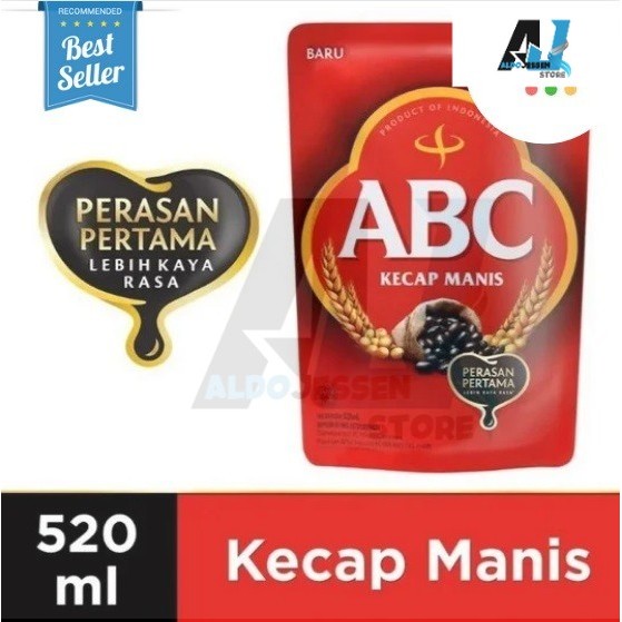 

AJS ABC Kecap Manis 520 ML Sweet Soy Sauce Bumbu Saos Rempah Saus Instant