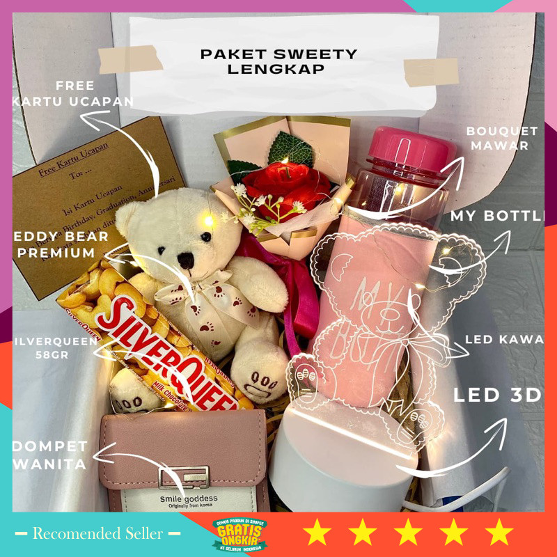 

Kado Pacar Istri Suami Murah Viral Unik Kekinian Bagus lebaran Natal / Aralia-KADO ANIVERSARY KADO VALENTINE HAMPERS CEWEK KADO ULANG TAHUN CEWEK HADIAH VALENTINE HAMPERS CEWEK KADO BONEKA CEWE KADO LED 3D GIFT BOX WANITA KADO CEWEK