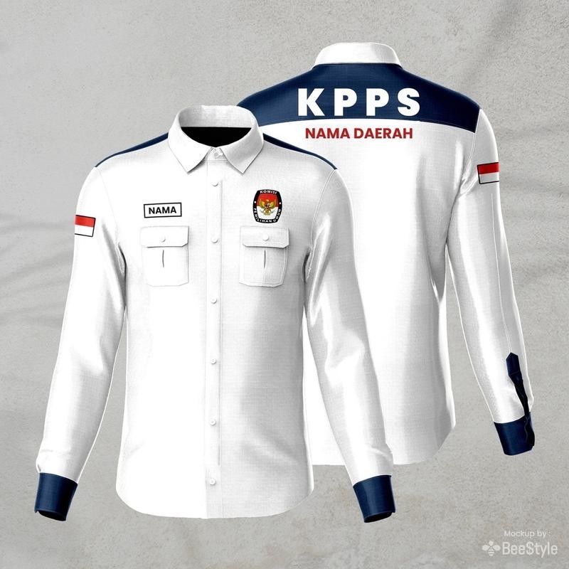 Seragam Kemeja Baju PDH PDL KPPS/PPS/PPK - KPU - PILKADA -PEMILU