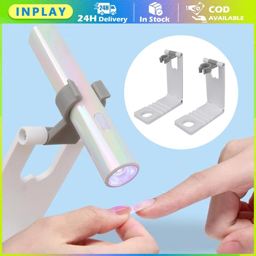 Dudukan Yang Dapat Dilipat Untuk Holder Single Cure / Flash Cure UV Nail Gel Lamp