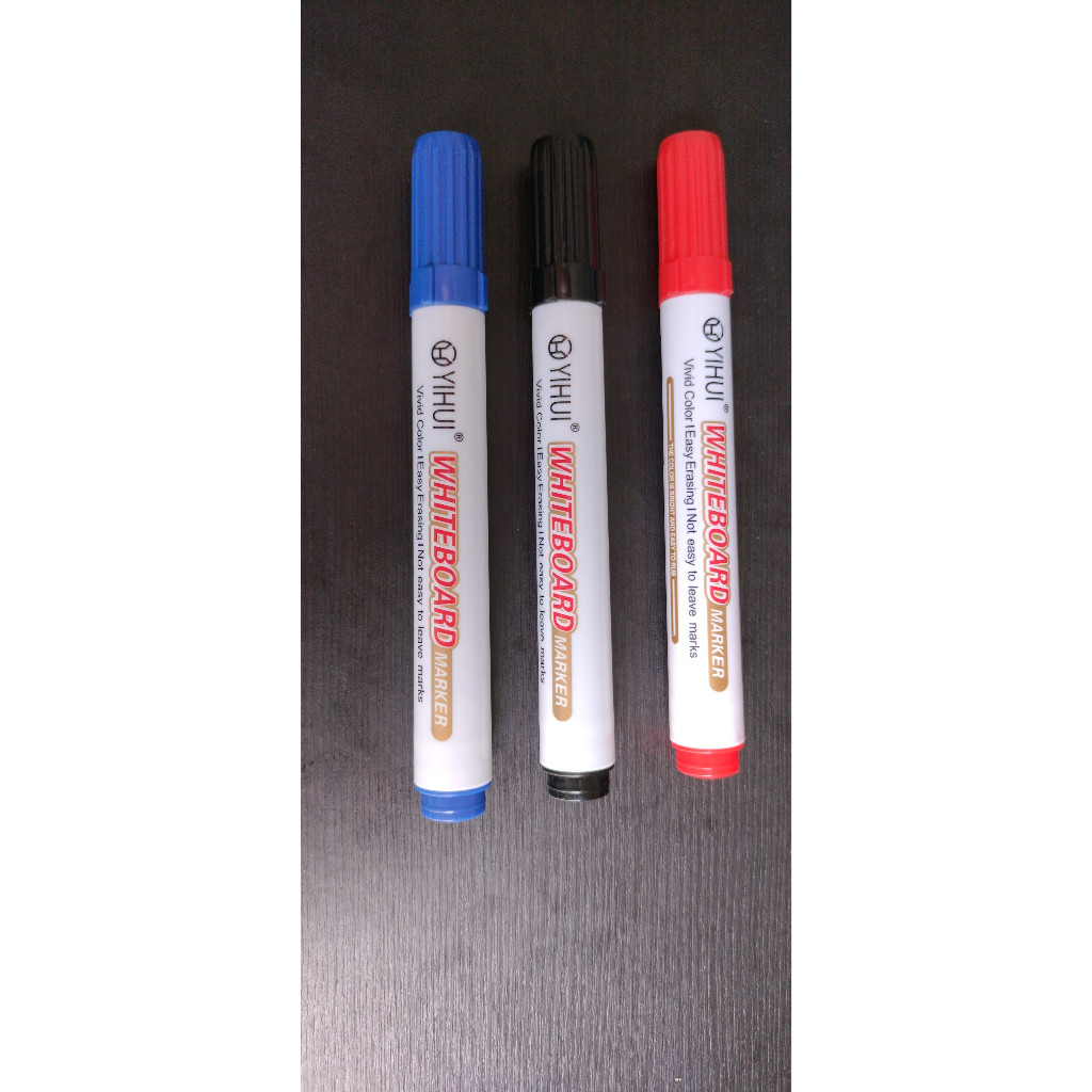 

Spidol Whiteboard Marker Yihui / Spidol Papan Tulis Yihui Warna Hitam Biru Merah / Yihui Spidol Whiteboard Marker - BB