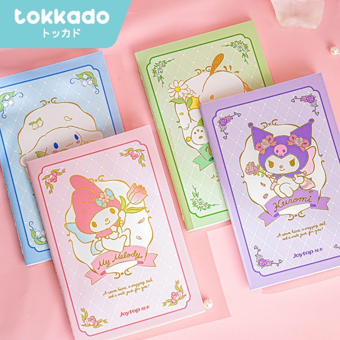 

TOKKADO Sanrio Mikka Buku Tulis A5 Catatan Notebook Anak Sekolah Original Lucu