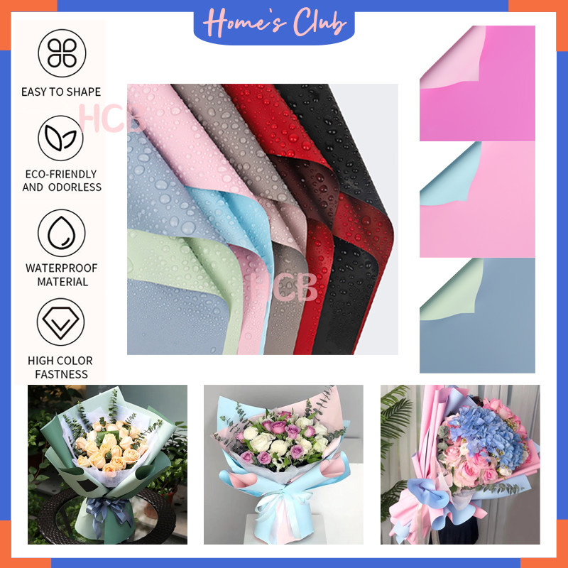 

Paper Bi Color Cellophane / Bi Color Kertas Buket / Waterproof Kertas Buket Bunga