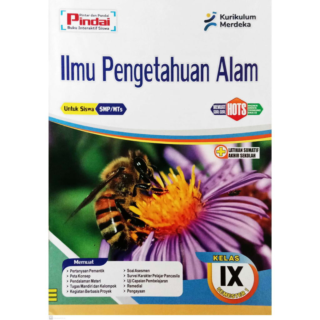 

Buku LKS IPA Kelas 9 SMP/MTs Semester 1 Kurikulum Merdeka