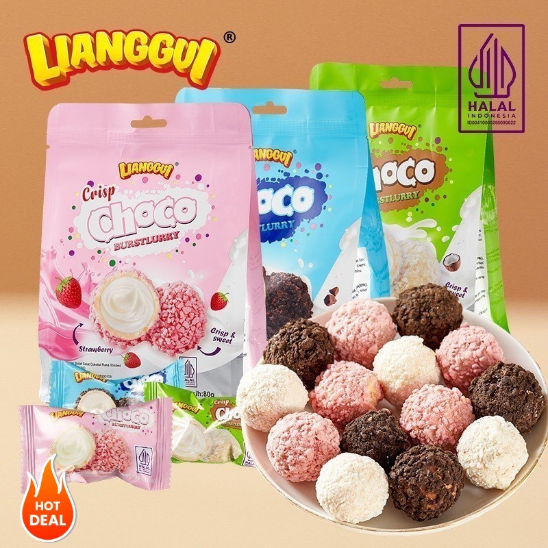 

[Kutek peel off halal]LIANGGUI Oatmeal Rasa Coklat Oatmeal Crispy Original Taste Chocolate Flavour Snack Cokelat VIRAL BEST SELLER Biskuit Oat