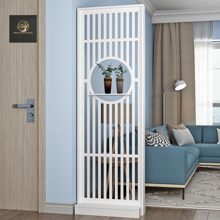 Termurah partisi rak penyekat ruangan dari kayu minimalis untuk dekorasi ruangan