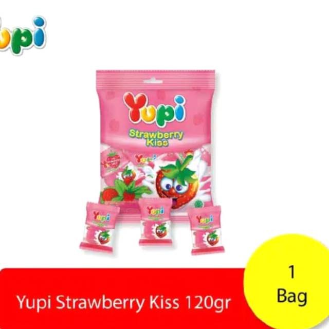 

Yupi Strawberry Kiss pouch @ 50 pcs