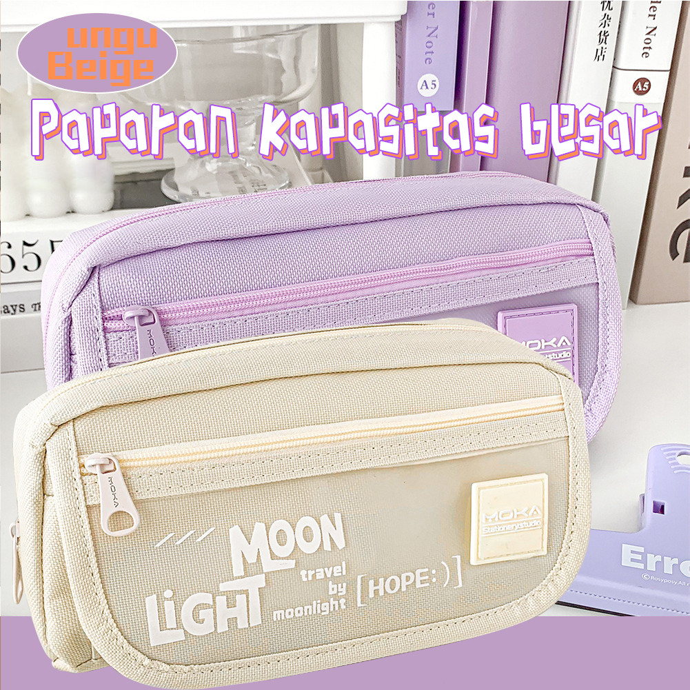 

Tas PenaTempat Pensil / Kotak Pensil Stationery Organizer Pen Bag Pouch Holder Pasukan Sekolah Office Student