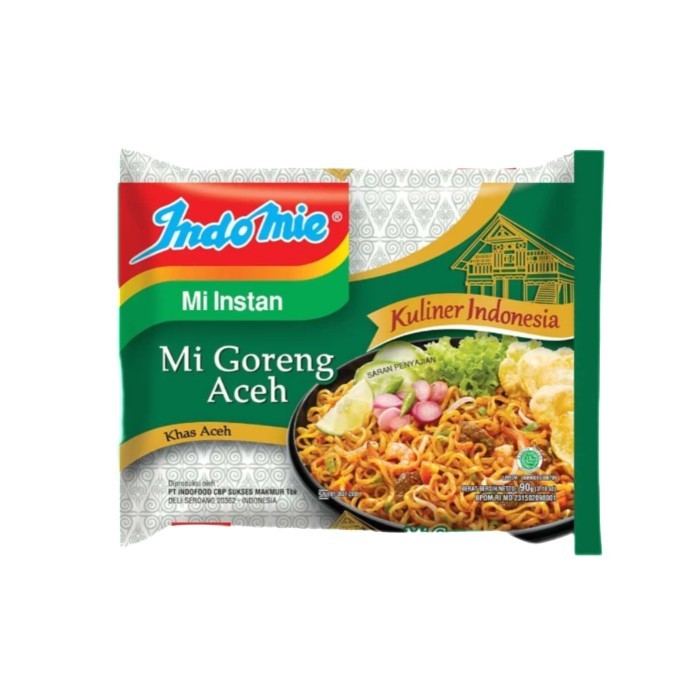 

Indomie Goreng mie goreng Aceh 90gr