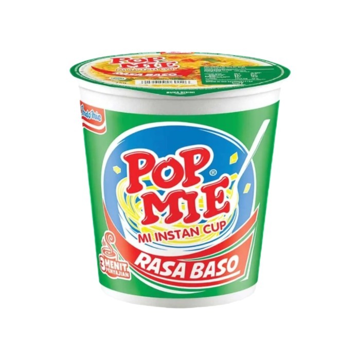 

Pop Mie Instan Baso kemasan 75G