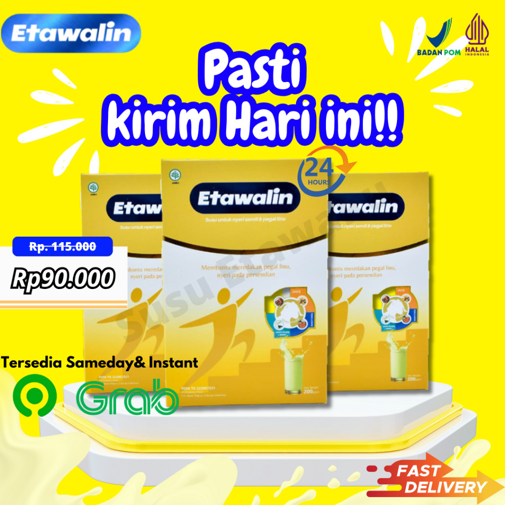 

Etawalin Susu Kambing 100% Original - Etawalin Susu Asam Urat - Untuk Tulang Sendi