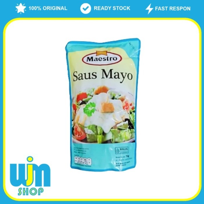 

Maestro Saus Mayo 1kg - Mayonnaise