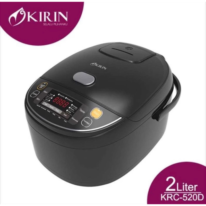 Kirin Rice Cooker Digital 2 Liter KRC520D Magicom 6in1 KRC 520D