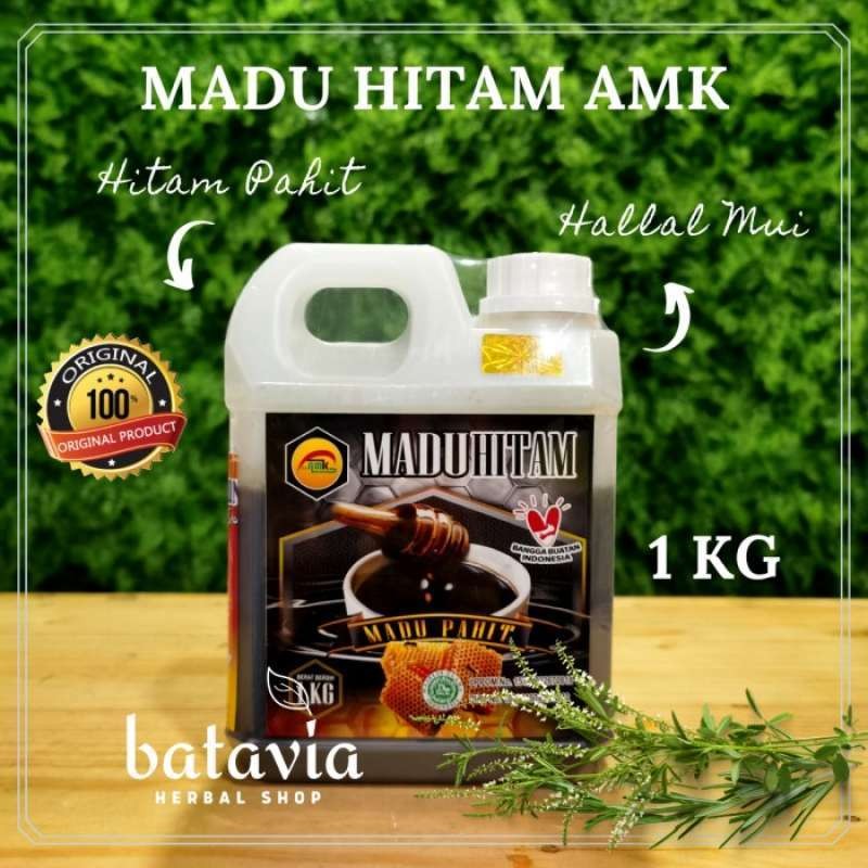 

Madu Hitam Pahit AMK 1kg MADU HITAM AMK