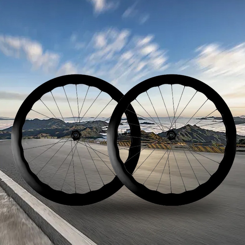 Carbon Wheels Disc Brake 700c Road Bike Wheelset Ceramic Bearing Quality Carbon Rim Center Lock Or 6