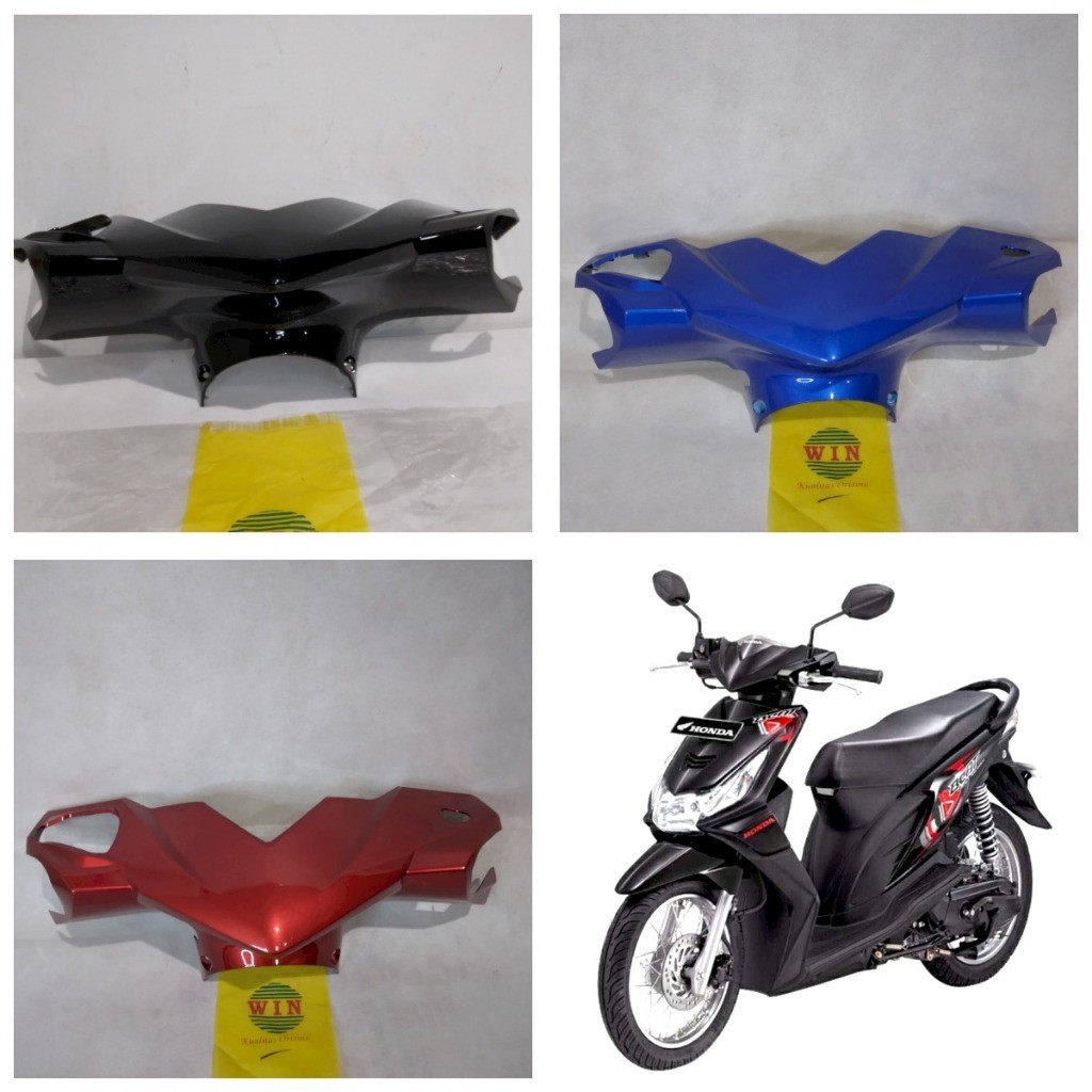 Batok Beat Karbu KVY 2008 2009 2010 2011 | front / rear handle cover WIN | totok kepala stir depan b