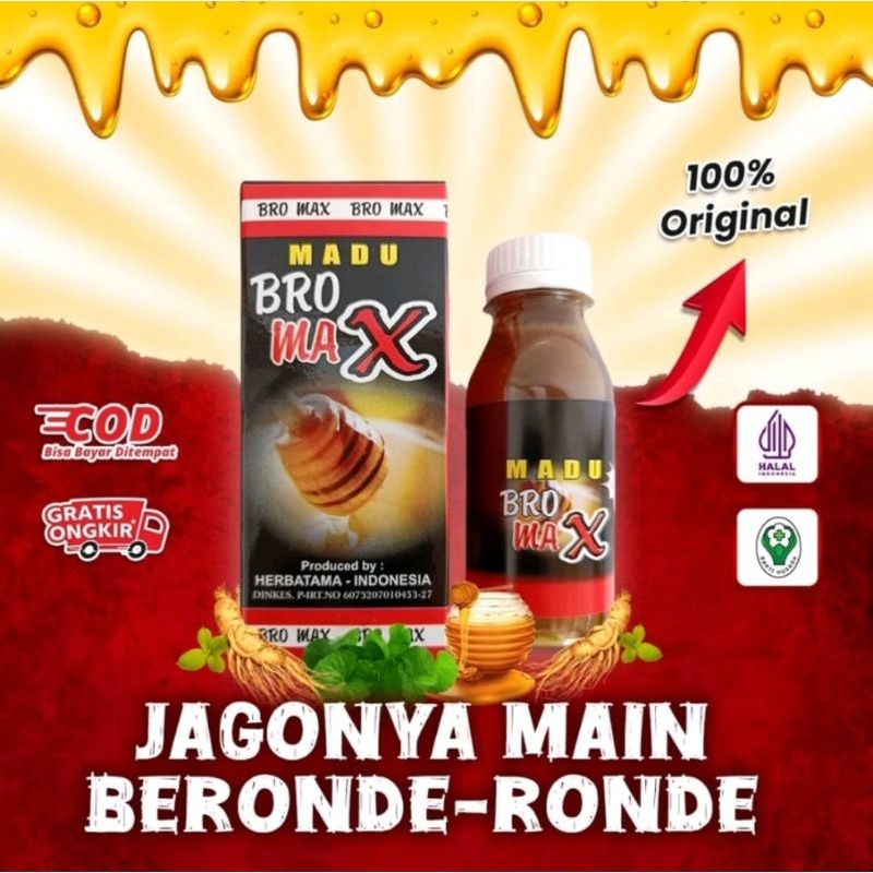 

Madu Kuat Bromax 175gr Herbal Rempah Alami
